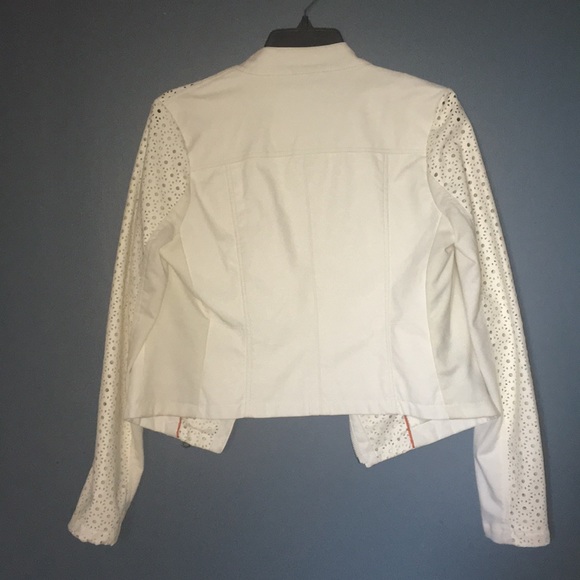 Steve Madden Laser cut moto jacket - Picture 2 of 6